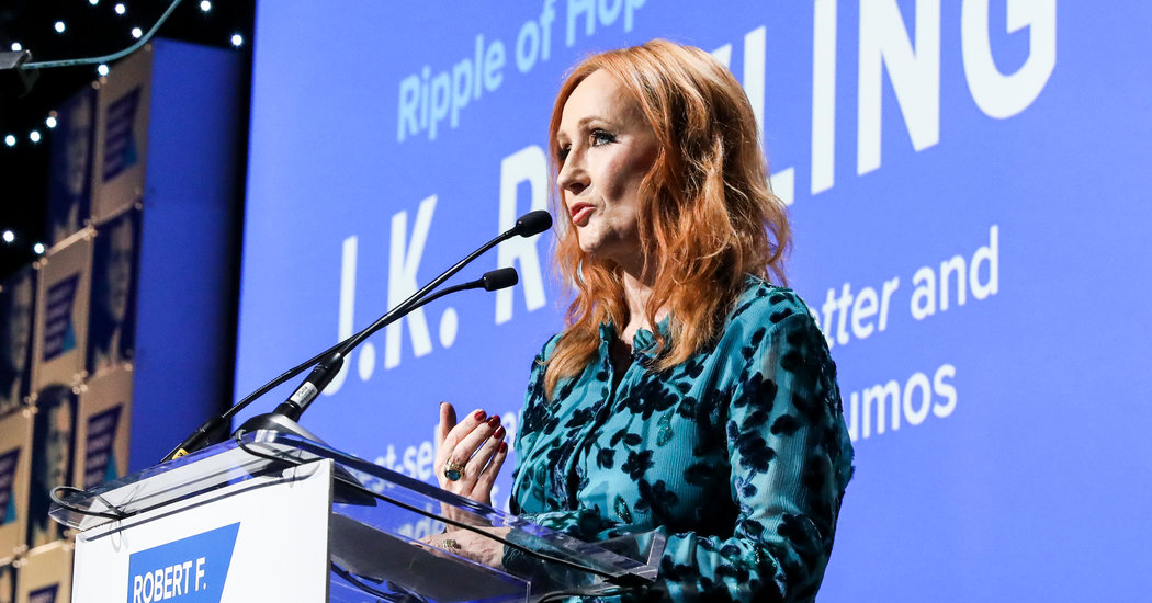 J.K. Rowling Criticized After Tweeting Support for Anti-Transgender Researcher