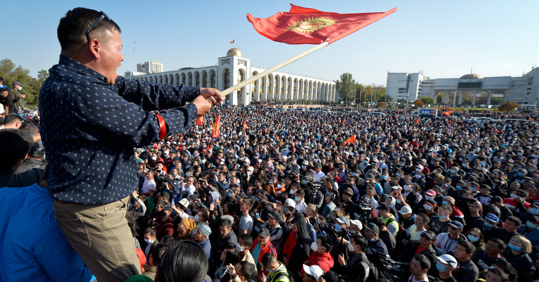 Violent Protests in Kyrgyzstan Over Results of Election Marred by Vote Buying
