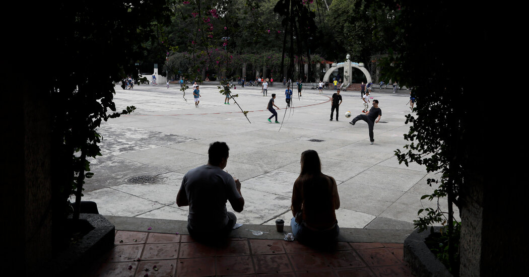 Fleeing lockdown, Americans are flock to Mexico City - where the coronavirus is surging
