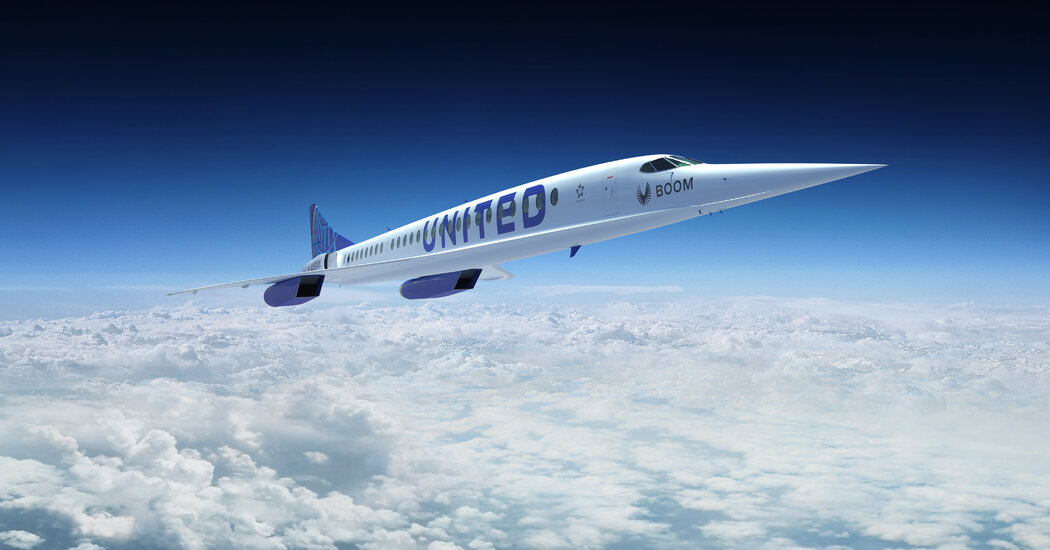 United Airlines Wants to Bring Back Supersonic Air Travel